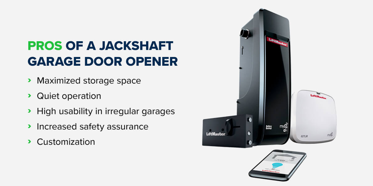 Pros of a Jackshaft Garage Door Opener