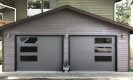 Modern Steel™ garage doors