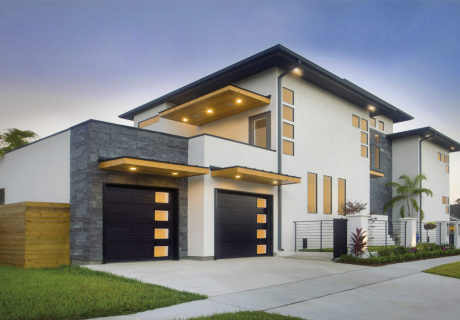 Modern Steel™ garage doors