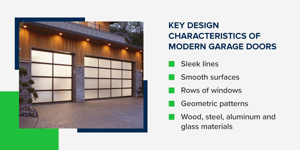 Key Design Characteristics of Modern Garage Doors