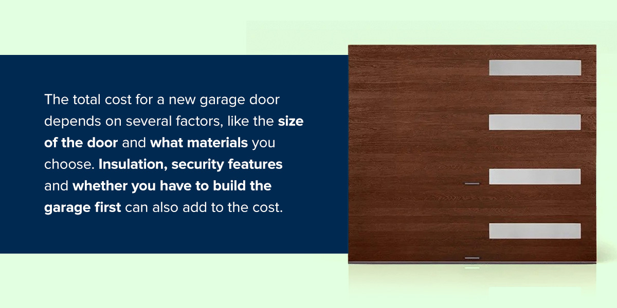Modern Garage Door Cost Factors
